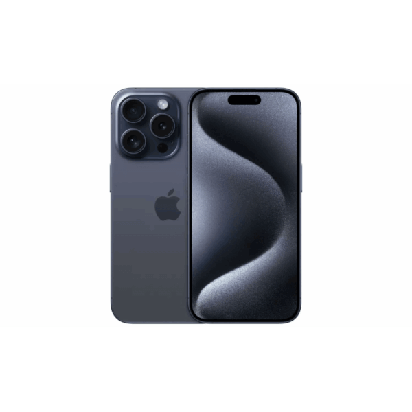 iPhone 15 Pro Blue Titanium 256 GB AGrade Condition Unlocked Phone
