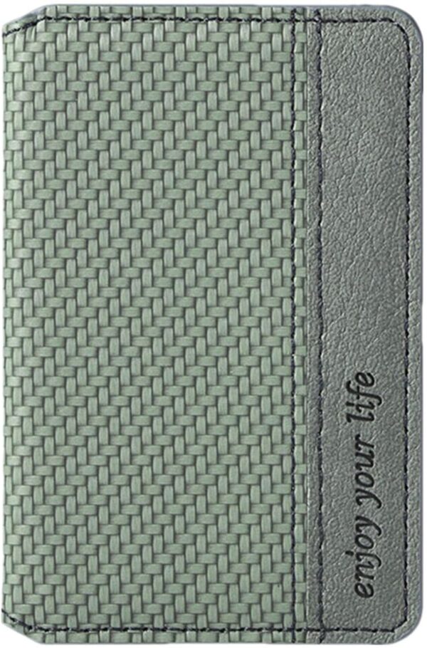 Stick On Phone Card Holder - Mobile Phone Wallet Waterproof Built-in Magnetic