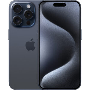 Refurbished iPhone 15 Pro, Blue Titanium 256GB, A-grade certified — NZ Smart Services