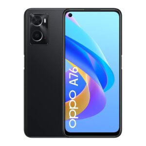 Oppo A76 (6.56-inch 4GB RAM 128GB Storage) Smartphone - Black OPEN BOX