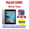 iPad Air A1474 16GB ROM 9.7" WIFI MODEL iOS 12.5 FREE KIDS CASE + AFTERPAY