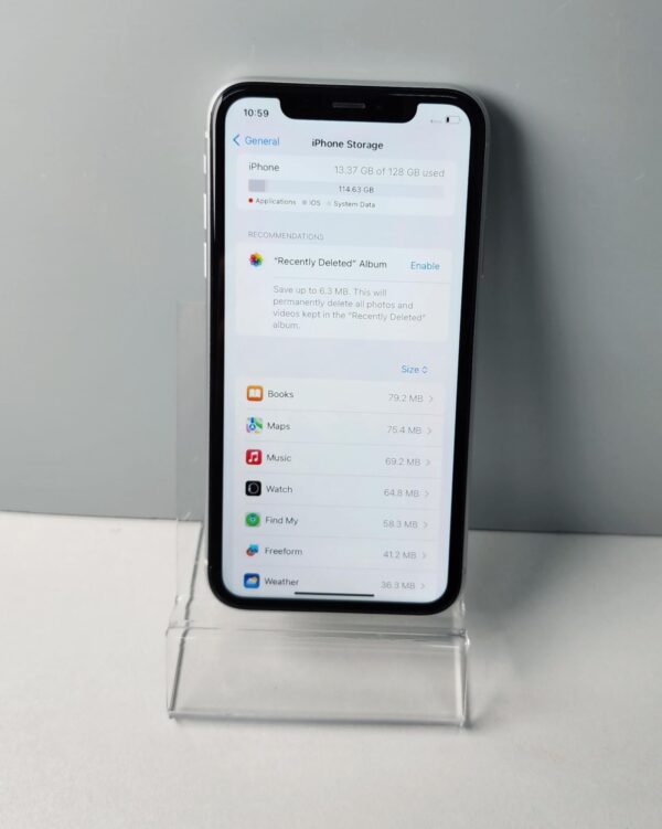 Apple iPhone XR 128GB White Unlocked A Excellent Condition