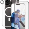 iPhone 16 Pro Clear MagSafe Case+Screen & Lens Protector–3sixT Protection Bundle