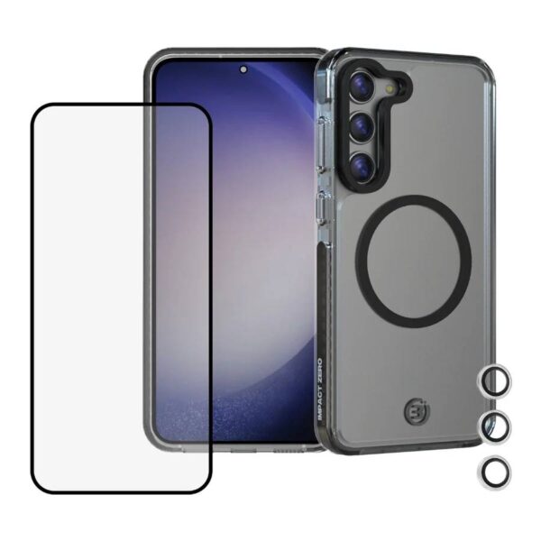 Samsung Galaxy S24 Clear MagSafe Case + Screen & Lens Protector–3sixT Protection