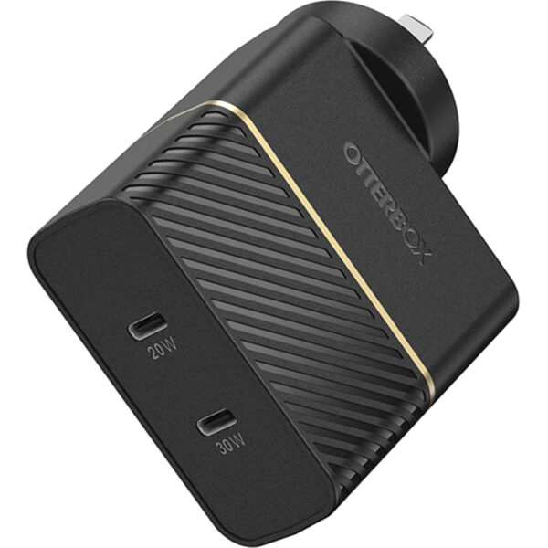OtterBox 50W Combined Dual Port USB-C Phones/Tablets Wall Charger