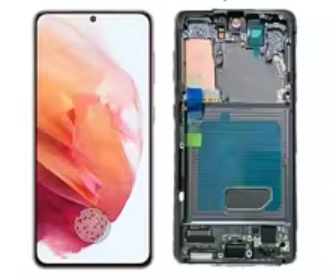 83809.jpg Original Samsung Galaxy S21 plus G996B Amoled LCD Display Touch Screen with frame