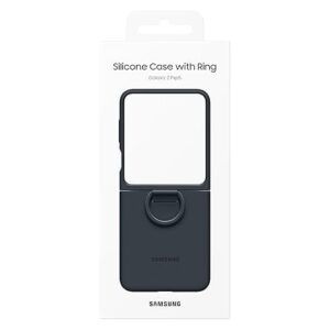 samsung galaxy z flip5 silicone case with ring