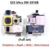 Original Samsung Galaxy S23 Ultra (SM-S918B) Front & Rear Camera Set