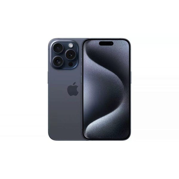 iPhone 15 Pro Blue Titanium 256 GB AGrade Condition Unlocked Phone