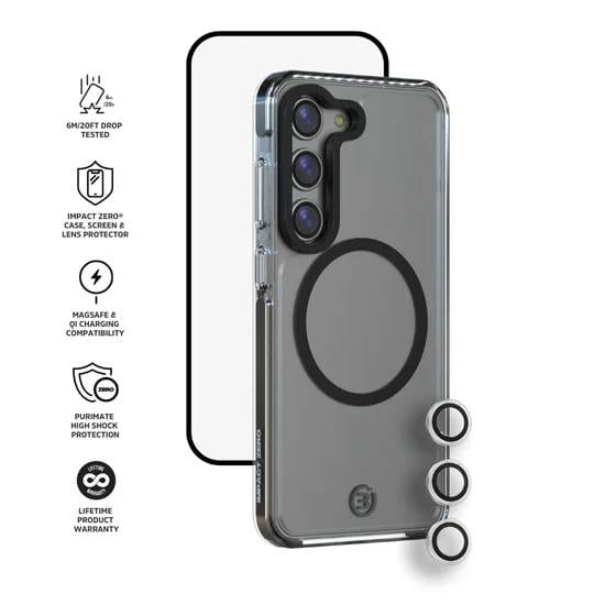 219353e6-f06a-49c7-a6d1-d1bf20d4fa86-1.jpg Samsung Galaxy S24 Clear MagSafe Case + Screen & Lens Protector–3sixT Protection