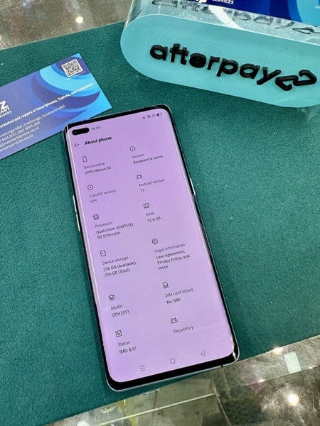 OPPO RENO 4 5G 256GB 12GB RAM (EXCELLENT CONDITION) DUAL SIM PHONE