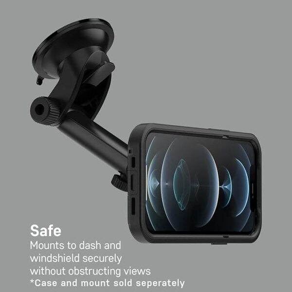 24644ecc-f119-4cb4-ae18-be1d99b81598-2.jpg OtterBox Performance Car Dash & Windshield Mount for MagSafe - Black