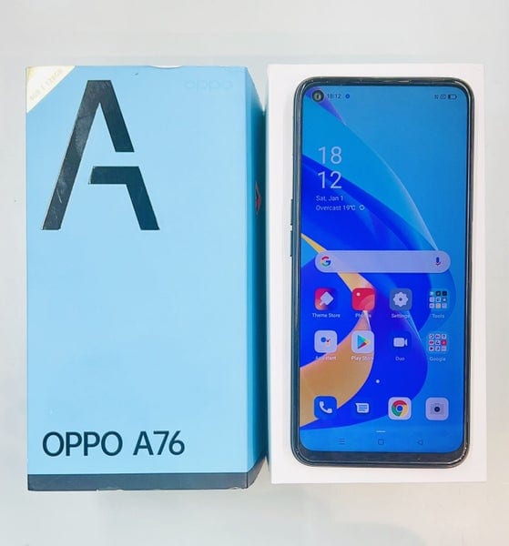 25324138-bb44-4f3b-b461-b6527f59c5e7-2.jpg Oppo A76 (6.56-inch 4GB RAM 128GB Storage) Smartphone - Black OPEN BOX