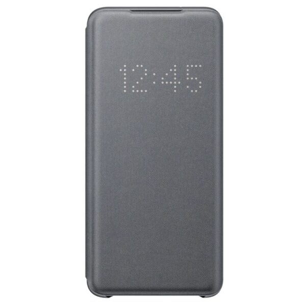 Samsung Galaxy S20 Smart LED View Cover - Grey, All-around Protection,