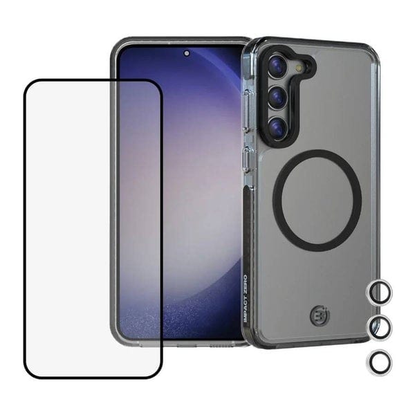 Samsung Galaxy S24 Clear MagSafe Case + Screen & Lens Protector–3sixT Protection