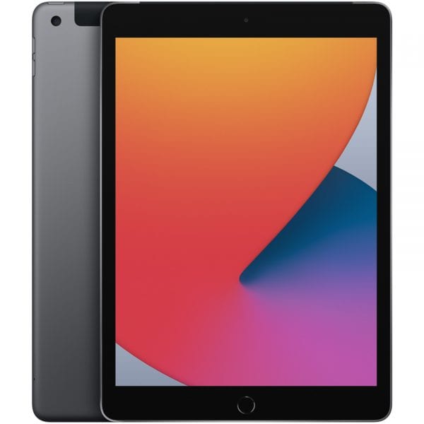 Apple iPad 8th Gen 32GB Wi-Fi + Cellular Space Grey Good Condition 10.2-Inch Tablet