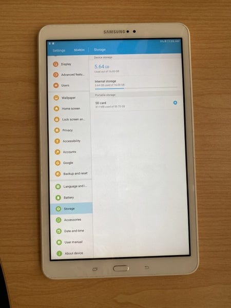 54842770-4bdd-4866-a2b4-856c6c5fd07d-2.jpg Samsung Galaxy Tablet Tab A (2016) SM-T580 16GB 10.1" Display Unlocked on sale