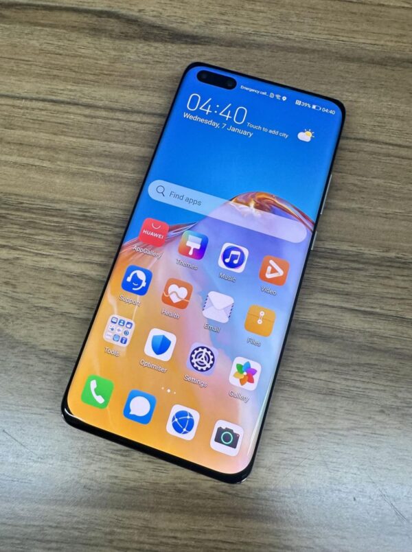 Huawei P40 Pro 5G 8GB + 256GB Dual sim Unlocked Phone Like New Silver Frost