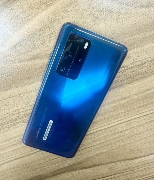 Huawei P40 Pro 5G 8GB + 256GB Dual sim Unlocked Phone Like New Silver Frost