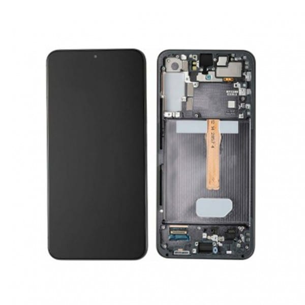 Original Samsung Galaxy S22 5G (SM-S901E) AMOLED Display Touch Screen with Frame