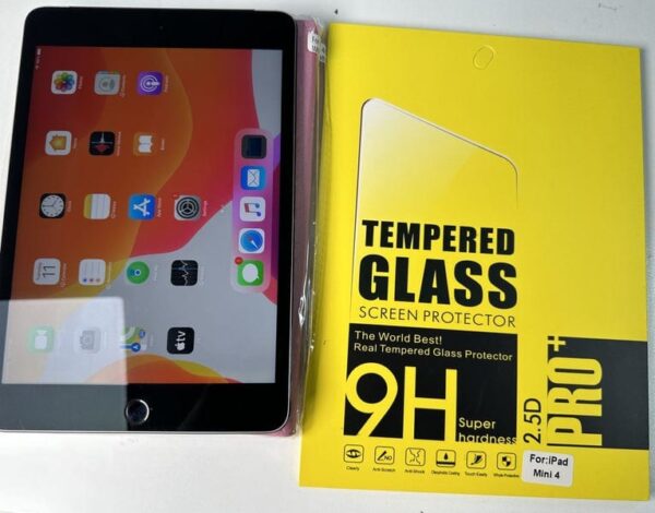 Apple iPad mini 4 Wi-Fi + 3G/4G Cellular 64GB A Grade + FREE KIDS CASE