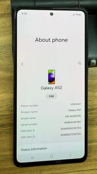 Samsung Galaxy A52 128GB 6GB A GRADE UNLOCKED PHONE