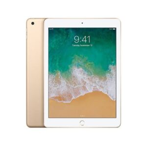 Apple iPad 5th Gen 128GB Wi-Fi + Cellular Gold Good Condition 9.7-Inch Tablet