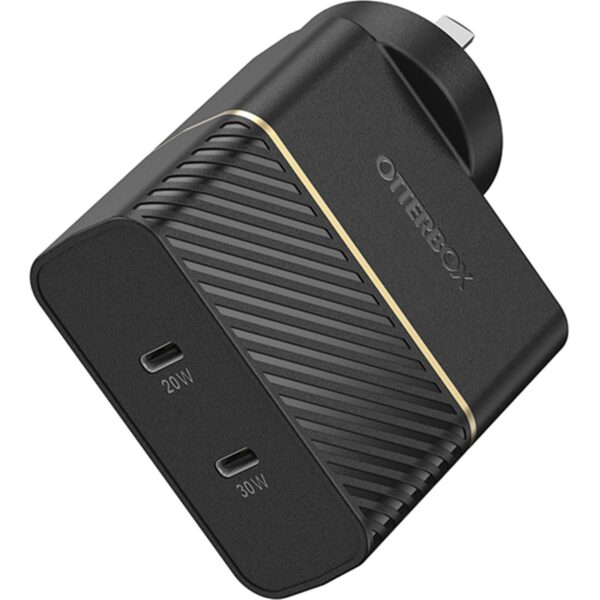 OtterBox 50W Combined Dual Port USB-C Phones/Tablets Wall Charger