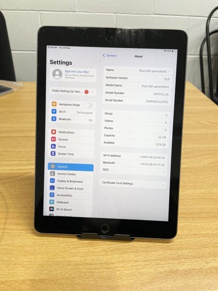 8033b6b6-72cc-48cd-85e0-dd887f9ac3e8-3.jpg Apple iPad 6 6th Gen A1893 / 32GB / WIFI / 9.7" / A Grade LIMITED OFFER