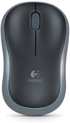 Logitech M185 Wireless Mouse Grey 2.4GHz USB Optical Mouse for PC & Laptop