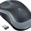 Logitech M185 Wireless Mouse Grey 2.4GHz USB Optical Mouse for PC & Laptop