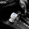 84125-2.jpg HOCO Z23 Dual Port 12W In-Car Charger 2.4A USB Car Charger