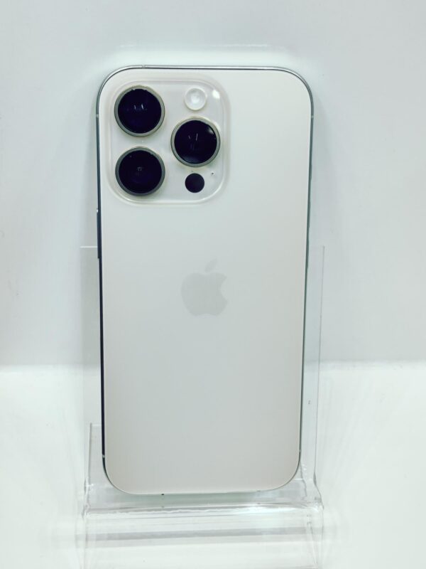 84129-2.jpg Apple iPhone 16 Pro 128GB White Titanium 100% Battery eSIM Only