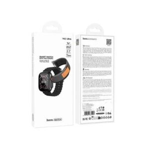 8fdcc0aa-2fda-493e-bee1-9236cb138d3a-1.jpg Hoco Y42 Ultra Smart Watch Black – Brand New,Feature Calling & Health tracking