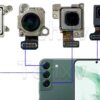 Original Samsung Galaxy S22 5G (SM-S901E) Front & Rear Camera Set