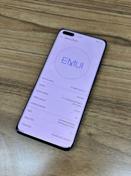 Huawei P40 Pro 5G 8GB + 256GB Dual sim Unlocked Phone Like New Silver Frost