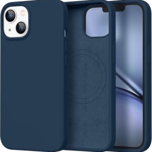 iPhone 14 Plus Case –  Good2Go Silicone Case with MagSafe  – Blue