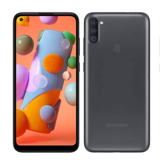 Samsung Galaxy A11 Dual SIM ( 3GB RAM, 32GB, Black ) Unlocked Phone Smartphone