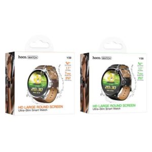 aed3fa21-aabf-47e2-b01d-1d3a2b9a754b-1.jpg Hoco Y39 Smart Watch Black- Brand New With Calling Feature & Health tracking
