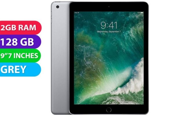 b3493c35-3802-4c2e-badf-292efdcdce81-2.jpg Apple iPad 5 128GB 9.7" A1822 Space Grey WIFI + 4G Model A grade