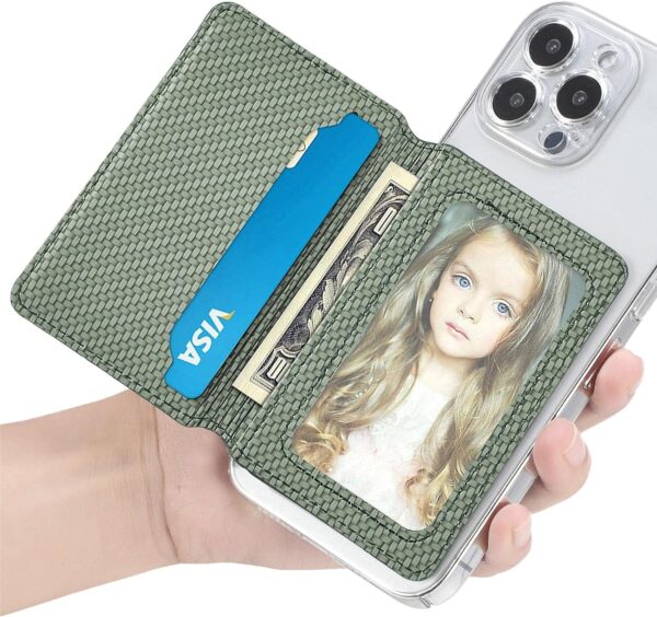b574a7aa-0d47-4027-9e79-edd5a17e3ea2-1.jpg Stick On Phone Card Holder - Mobile Phone Wallet Waterproof Built-in Magnetic