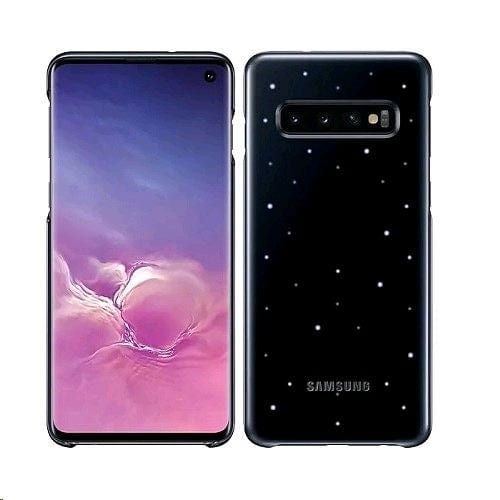 Samsung Galaxy S10e LED Protective back Cover - Black