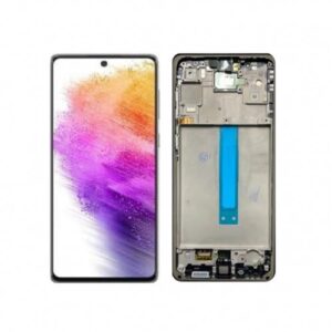 bb2f098b-fb51-445d-89bd-547596eb72f7-1.jpg Original Samsung Galaxy A73 5G A736B Amoled LCD Display Touch Screen with Frame