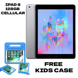 c051252a-68a2-4411-96cc-1d00823e2bd1-1.jpg Apple iPad 6 128GB Wi-Fi 3G/4G + FREE KIDS CASE