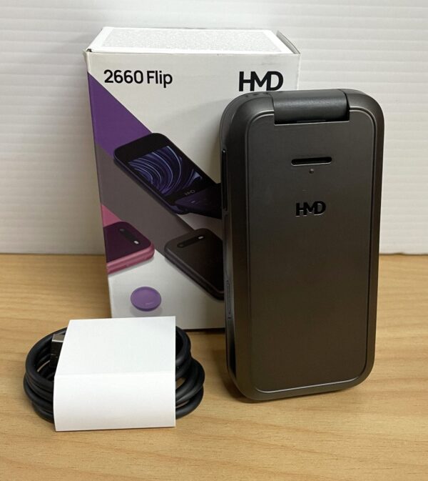 Nokia 2660 Flip 4G LTE Black – Brand New Condition