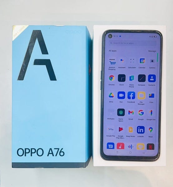 d64ce0fa-dc50-4362-ae94-c43696787f8e-2.jpg Oppo A76 (6.56-inch 4GB RAM 128GB Storage) Smartphone - Black OPEN BOX