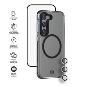 da8022b3-dce7-4f66-8448-0afb662d9891-1.jpg Samsung Galaxy S24 Clear MagSafe Case + Screen & Lens Protector–3sixT Protection