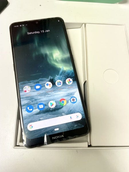 Nokia 7.2 Dual SIM 128GB Mobile Unlocked Phone - Charcoal like new + AFTERPAY