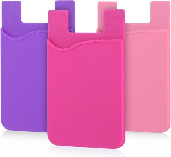f1ccb93b-837d-4358-92e0-a9621cffbb2a-1.jpg Silicon Wallet Credit Card Cash Stick Adhesive Holder Case for iPhone Samsung