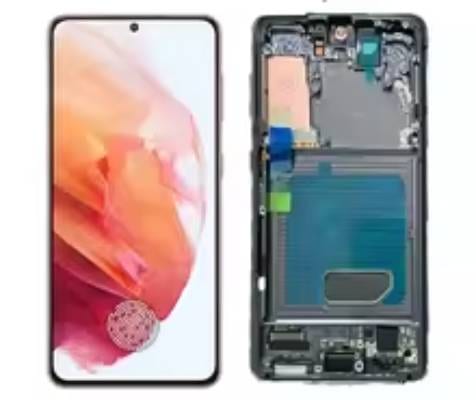 Original Samsung Galaxy S21 plus G996U Amoled LCD Display Touch Screen with frame
